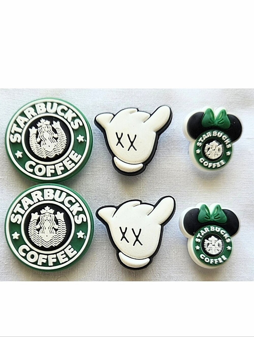 CROCS Shoes Charms STARBUCK DISNEY WORLD Jibbitz Style Croc Shoe.